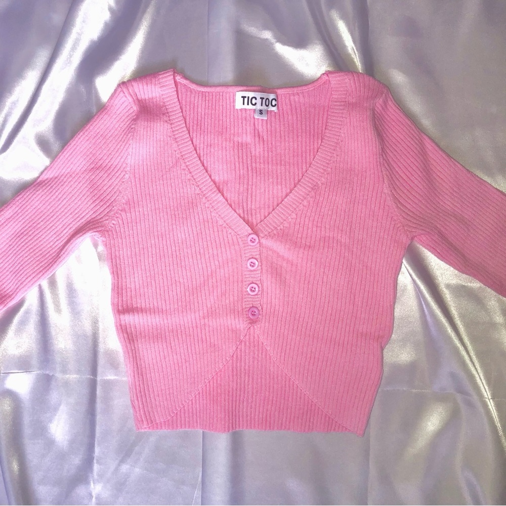 🌸Carina Ribbed Crop Top🌸 - Picture 6 of 6